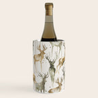 Fall Winter Woodland Deer Animals Wine Chiller Gallery Image 2