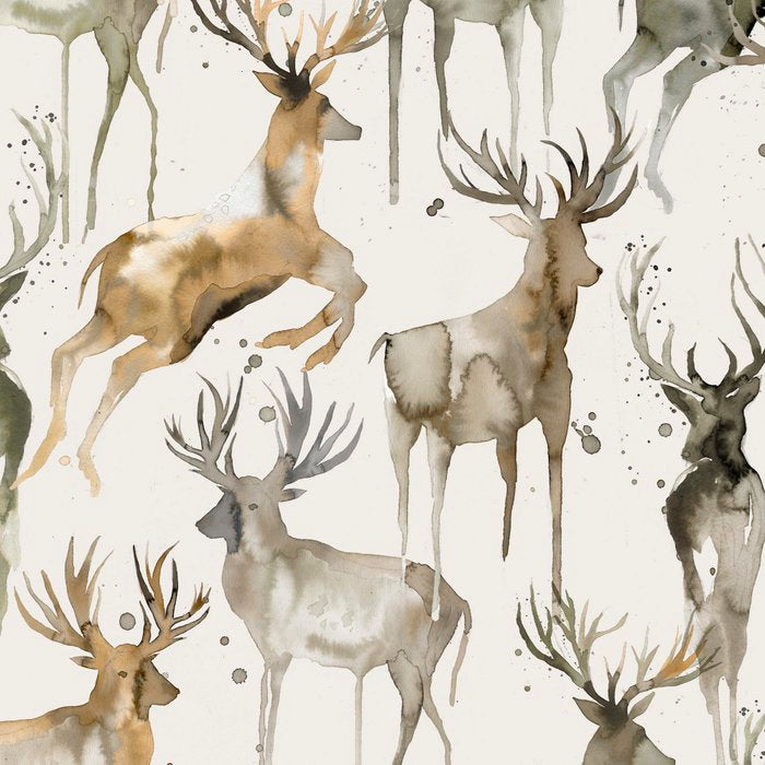 Fall Winter Woodland Deer Animals Coffee Mug Gallery Image 2