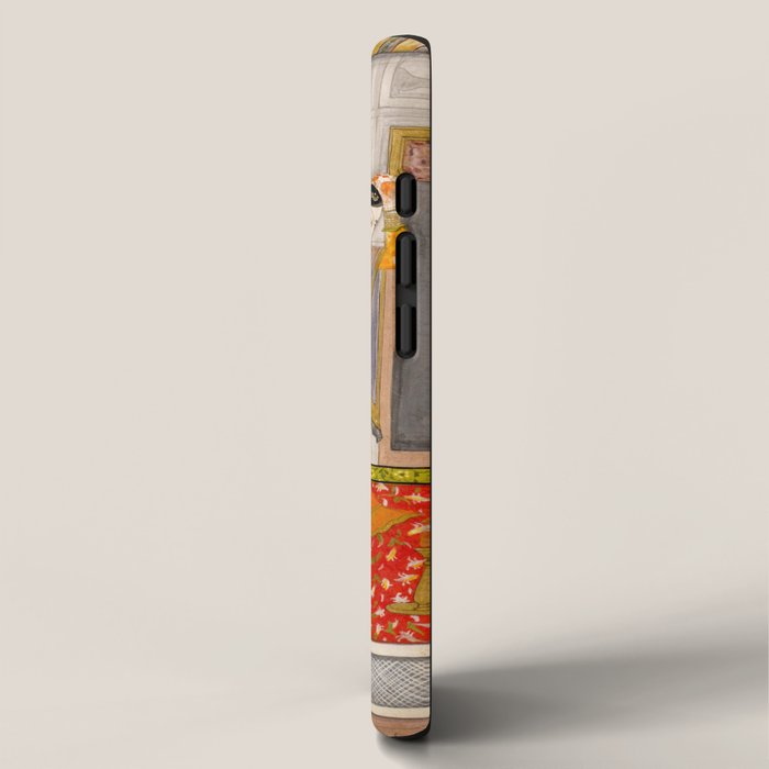 The Timid Bride Indian Painting Miniature  iPhone Case Gallery Image 2