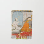 The Timid Bride Indian Painting Miniature  Wall Hanging Gallery Image 1