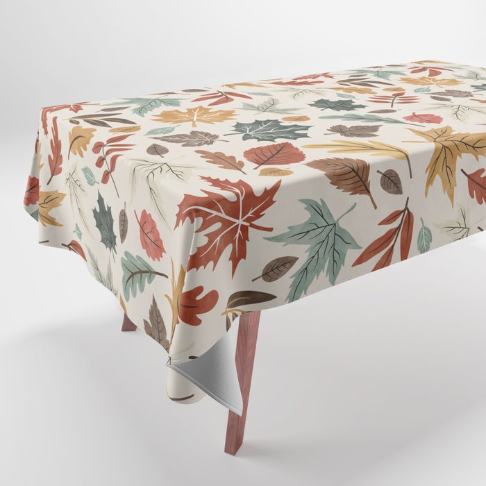 Autumn leaves fall IU Tablecloth Gallery Image 1