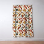 Autumn leaves fall IU Window Curtain Gallery Image 3