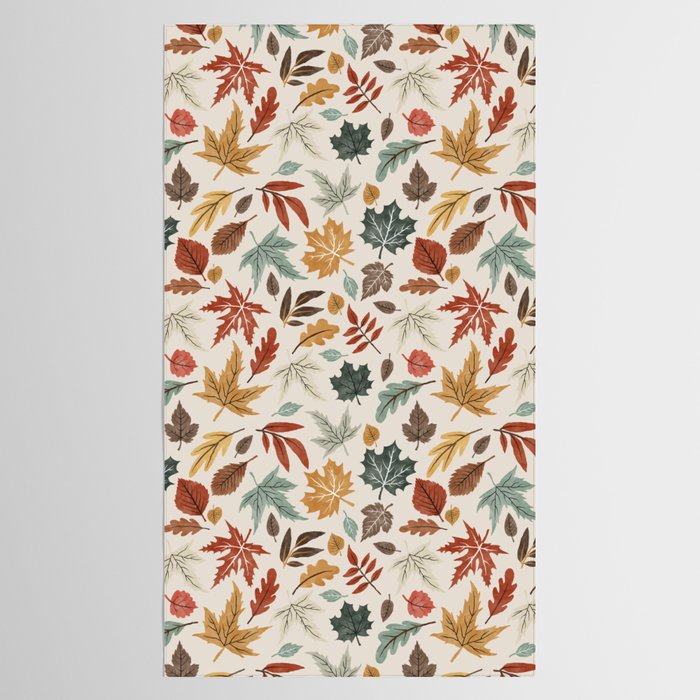 Autumn leaves fall IU Tablecloth Gallery Image 2