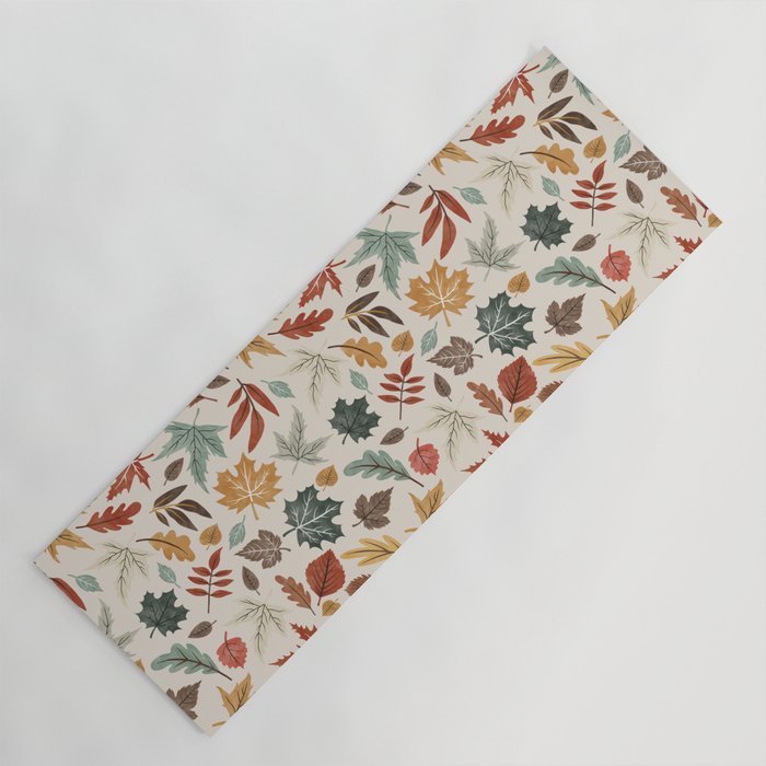 Autumn leaves fall IU Yoga Mat Gallery Image 1