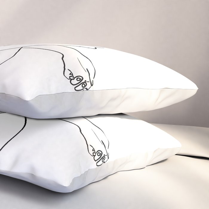 The Quiet Hold Pillow Sham Gallery Image 3