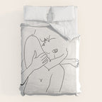 The Quiet Hold Duvet Cover Gallery Image 6
