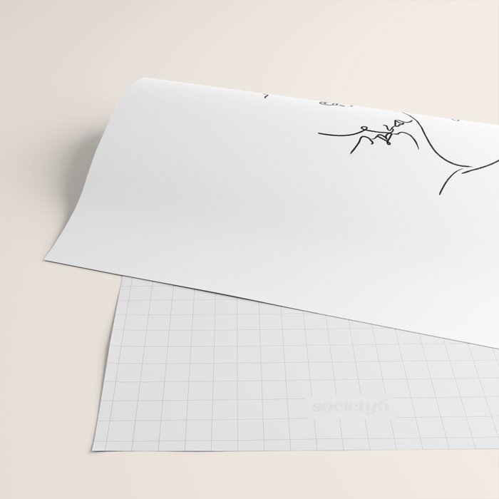The Quiet Hold Wrapping Paper Gallery Image 2