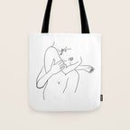 The Quiet Hold Tote Bag Gallery Image 1