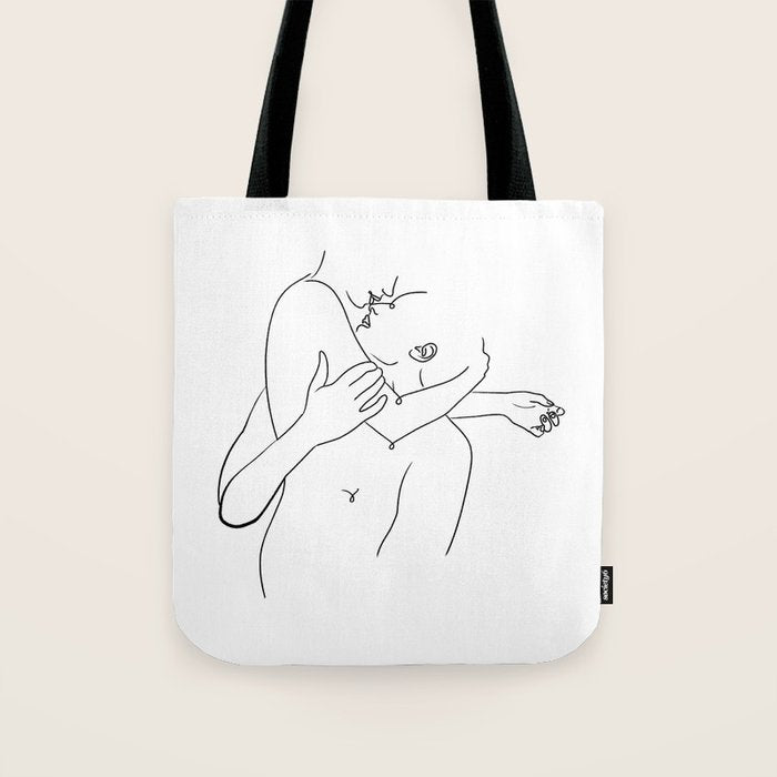 The Quiet Hold Tote Bag Gallery Image 1