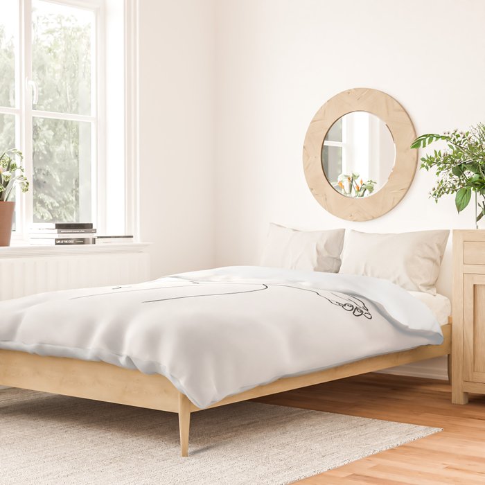 The Quiet Hold Duvet Cover Gallery Image 2