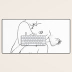The Quiet Hold Desk Mat Gallery Image 1