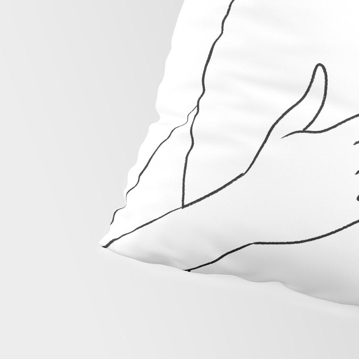 The Quiet Hold Pillow Sham Gallery Image 4