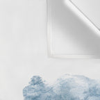Indigo Depths No. 2 Wall Tapestry Gallery Image 3