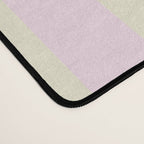 Stripes of Light Pink and Cream Desk Mat Gallery Image 4