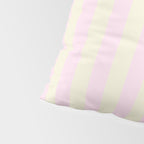 Stripes of Light Pink and Cream Pillow Sham Gallery Image 4