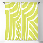 Abstract Stripes XXXVIII Window Curtain Gallery Image 5