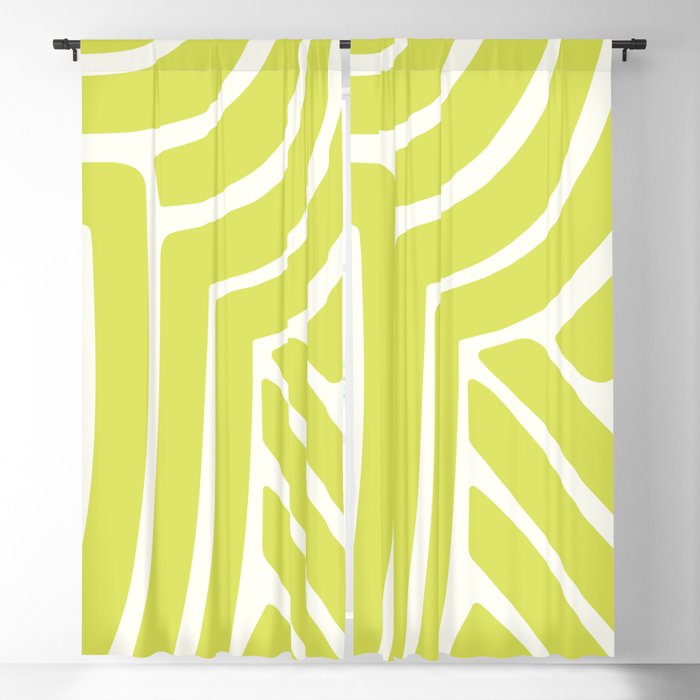Abstract Stripes XXXVIII Window Curtain Gallery Image 5