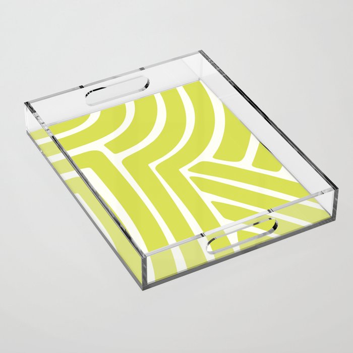 Abstract Stripes XXXVIII Acrylic Tray Gallery Image 1