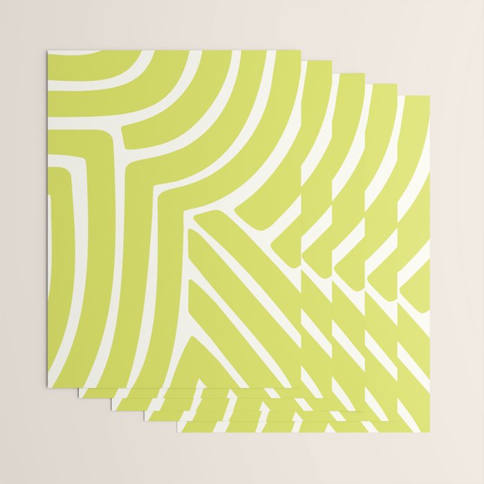 Abstract Stripes XXXVIII Wrapping Paper Gallery Image 3