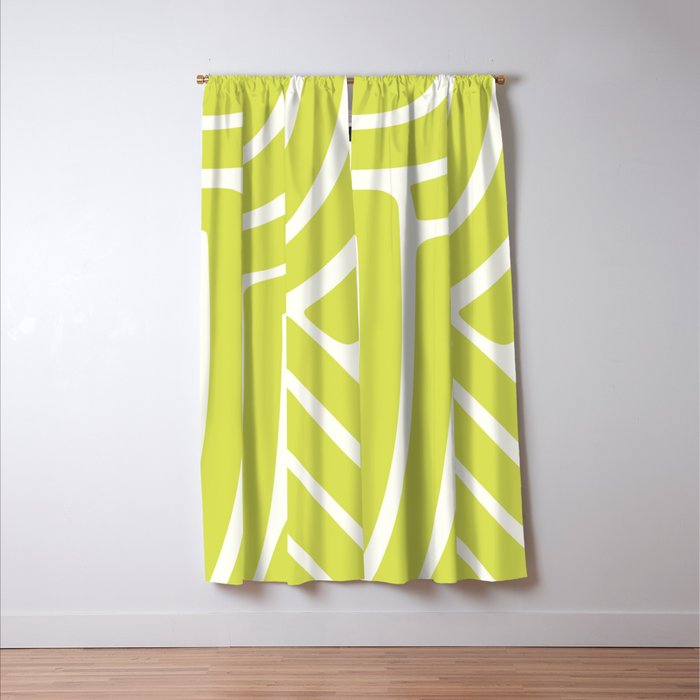 Abstract Stripes XXXVIII Window Curtain Gallery Image 3