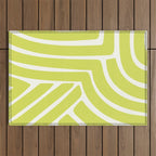Abstract Stripes XXXVIII Outdoor Rug Gallery Image 1