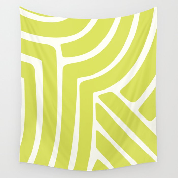 Abstract Stripes XXXVIII Wall Tapestry Gallery Image 4