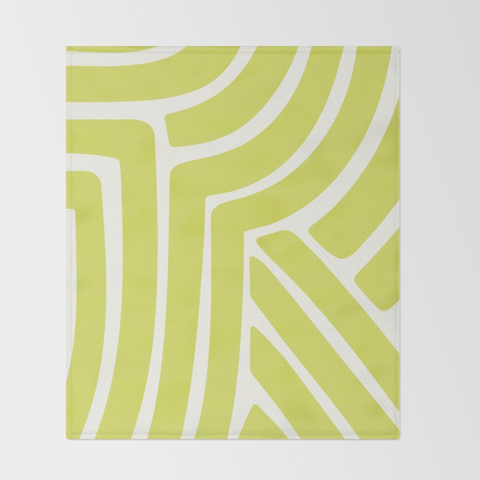 Abstract Stripes XXXVIII Throw Blanket Gallery Image 2