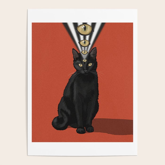 Cat Eye Poster Gallery Image 4