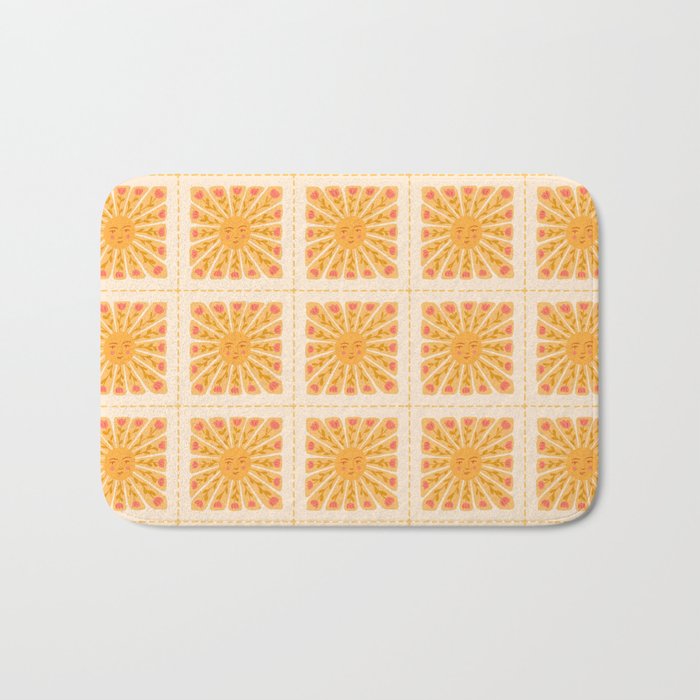Happy sun Bath Mat Gallery Image 1