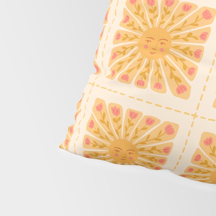 Happy sun Pillow Sham Gallery Image 4