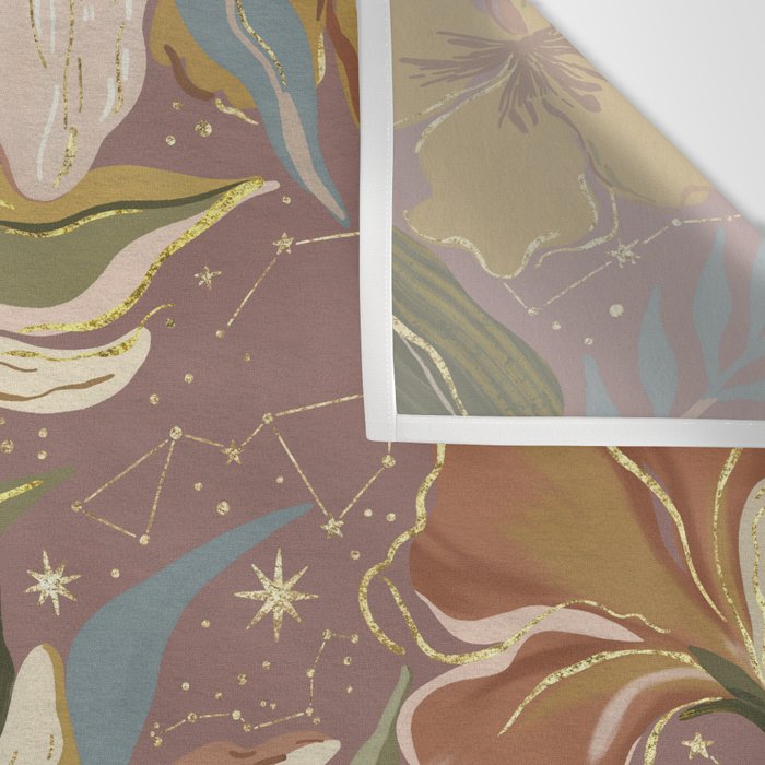 Celestial Iris Garden Wall Tapestry Gallery Image 3