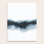 Abstract Watercolor Teal Turquoise Painting Notebook Gallery Image 4