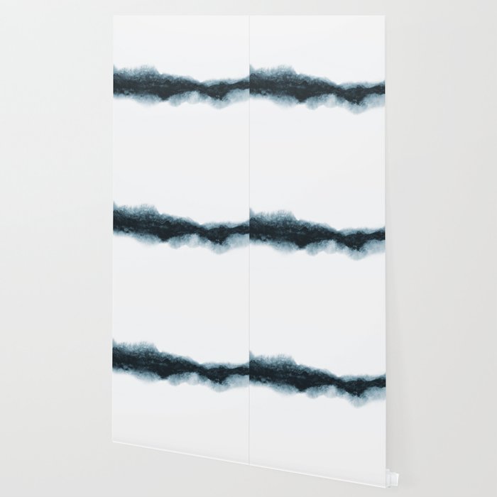 Abstract Watercolor Teal Turquoise Painting Wallpaper Gallery Image 2