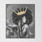 Naturally Queen VI Throw Blanket Gallery Image 2