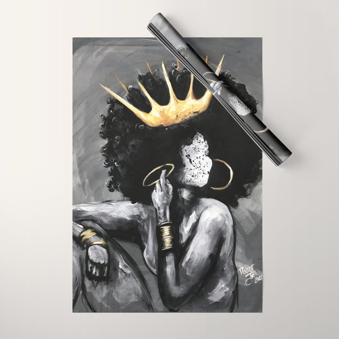 Naturally Queen VI Wrapping Paper Gallery Image 1