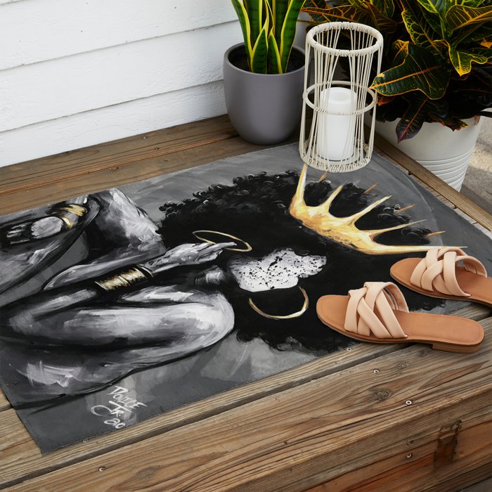 Naturally Queen VI Outdoor Rug Gallery Image 2