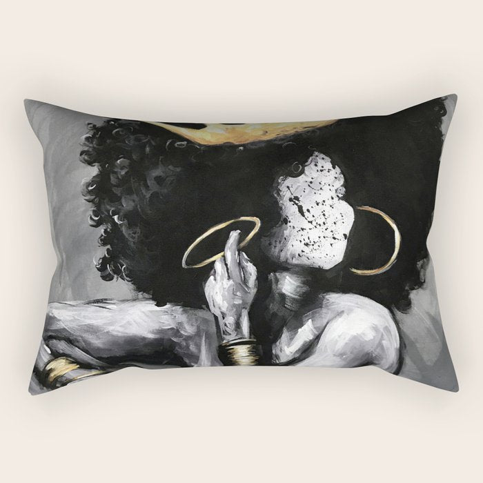 Naturally Queen VI Rectangular Pillow Gallery Image 1