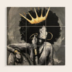 Naturally Queen VI Wood Wall Art Gallery Image 1