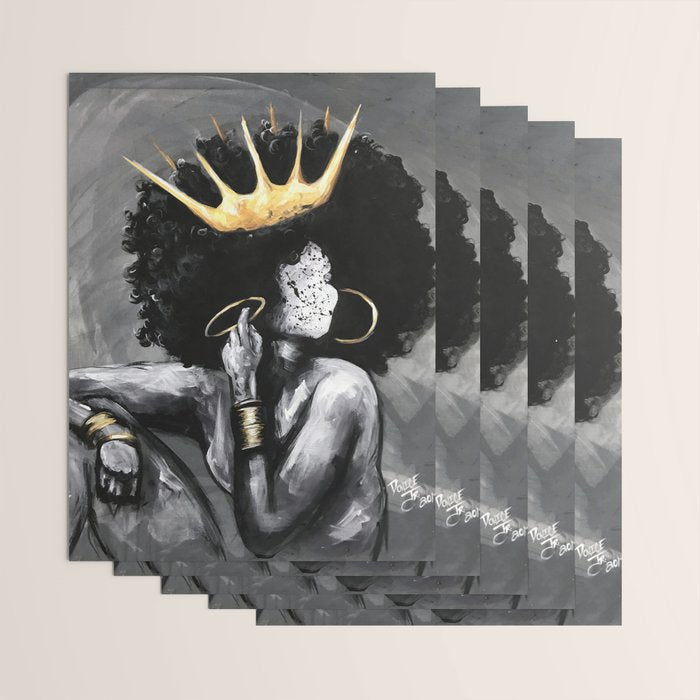Naturally Queen VI Wrapping Paper Gallery Image 3