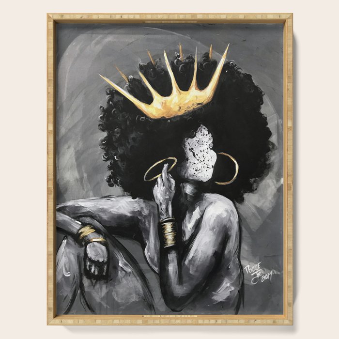 Naturally Queen VI Serving Tray Gallery Image 1