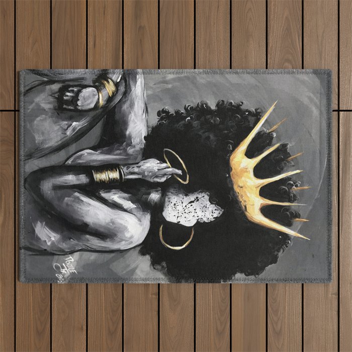 Naturally Queen VI Outdoor Rug Gallery Image 1