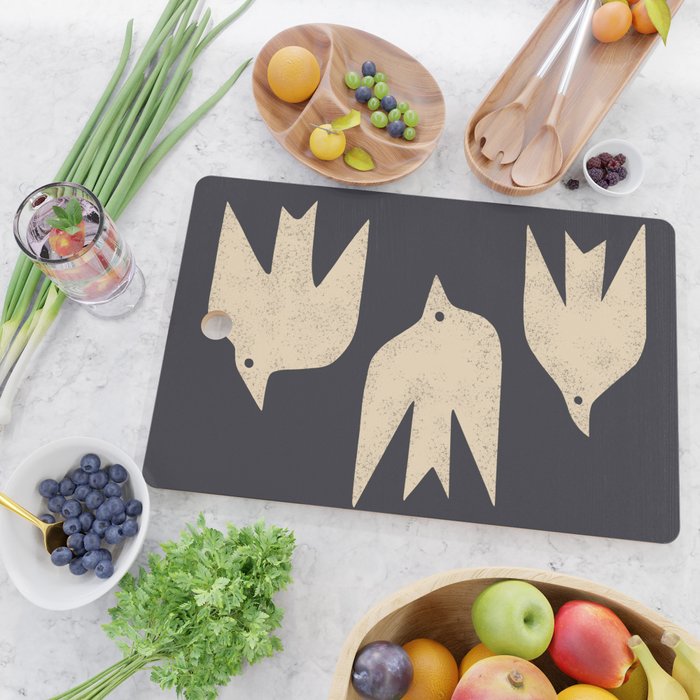 Doves In Flight Cutting Board Gallery Image 2