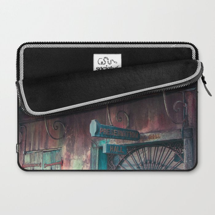 Preservation Hall - New Orleans Travel Photography Laptop Sleeve Gallery Image 2