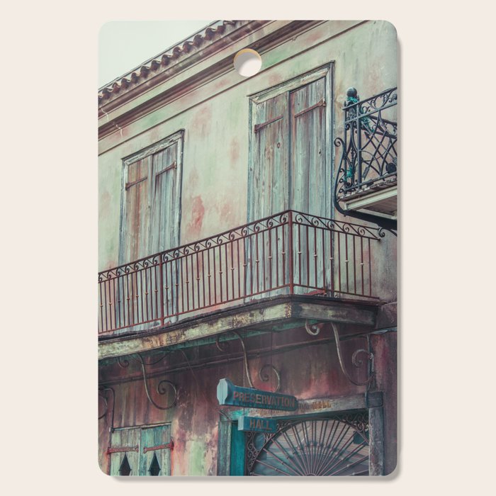 Preservation Hall - New Orleans Travel Photography Cutting Board Gallery Image 1