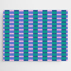 Bright Pastel Color Block Geometric Pattern Jigsaw Puzzle Gallery Image 1