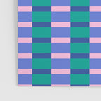 Bright Pastel Color Block Geometric Pattern Poster Gallery Image 3