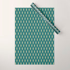 Minimalist Dash Pattern Casvani Wrapping Paper Gallery Image 1