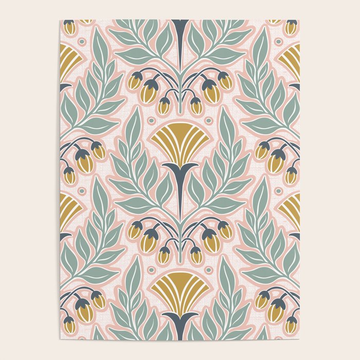 La Floraison - Blush Pink Poster Gallery Image 4