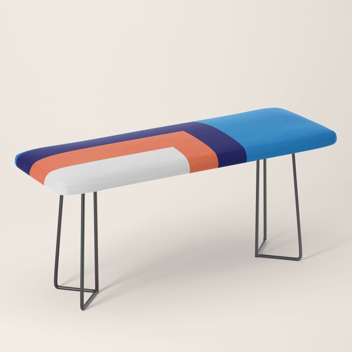 French Riviera: Bauhaus Abstraction 01 Bench Gallery Image 1