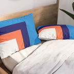 French Riviera: Bauhaus Abstraction 01 Pillow Sham Gallery Image 2